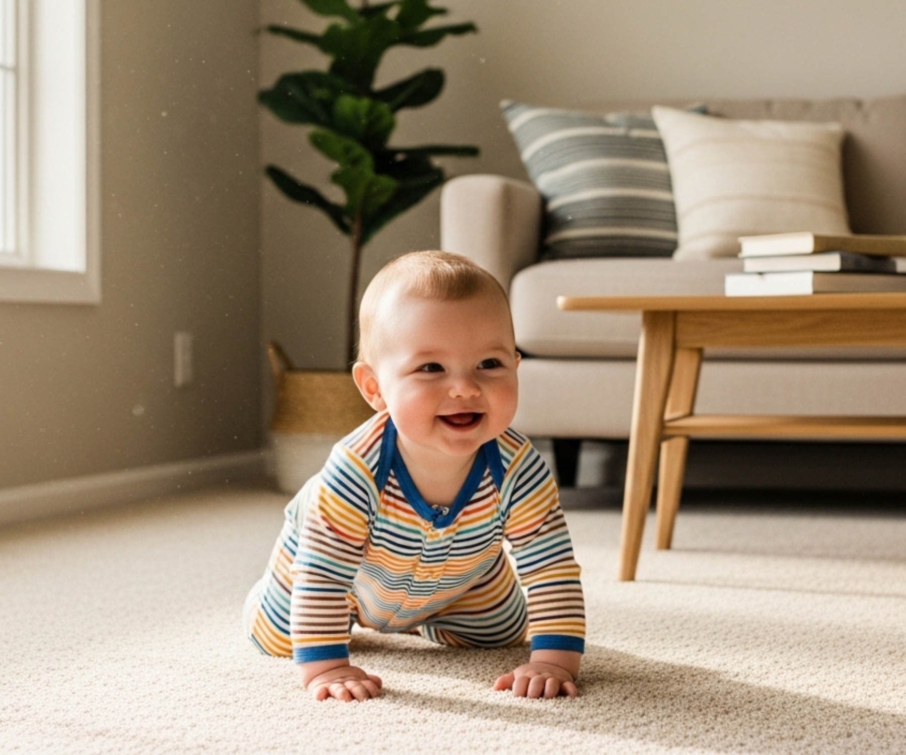 Hypoallergenic Carpet Cleaning, Baby Crawling on Carpet