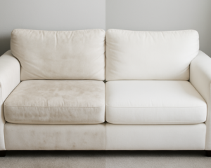 Clean Sofa in cozy living room