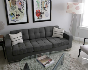 Modern home with clean carpet